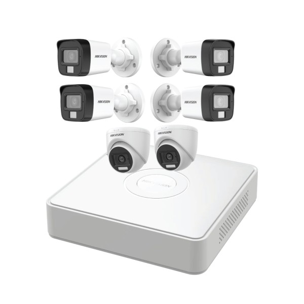 Hikvision 06 Unit HD CC Camera Package Price in Bangladesh | Touch IT