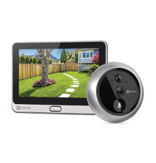 EZVIZ DP2C 2MP 1080p Wire-Free Peephole Video Doorbell